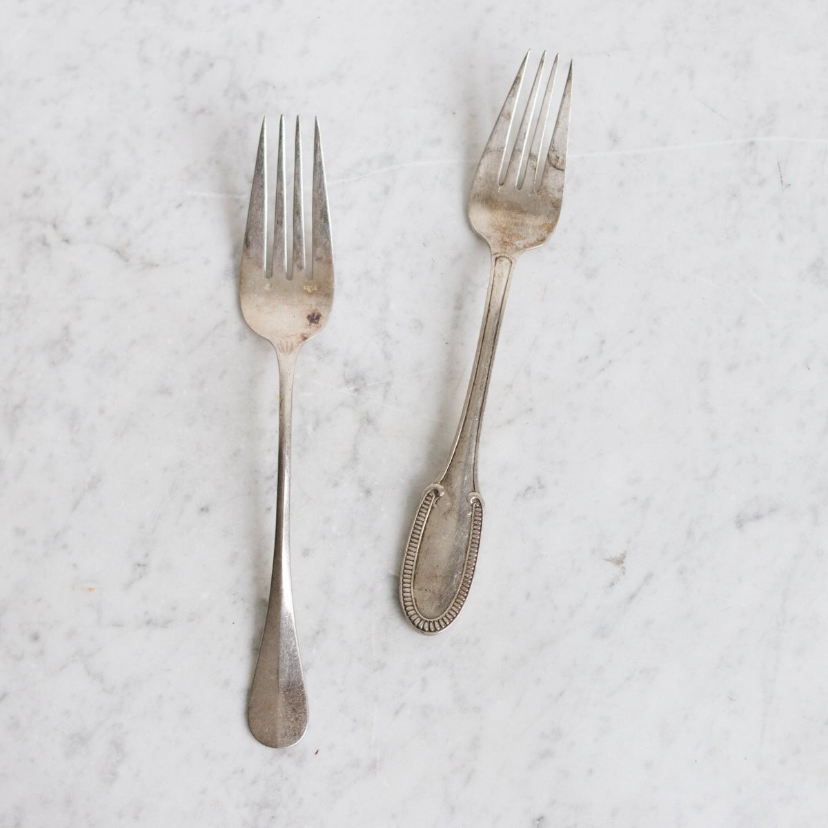 Pair of Ercuis Serving Forks - elsie green - The French Kitchen