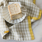 Pair of Gingham Kitchen Towels | Dijon - elsie green - textiles