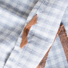 Pair of Gingham Kitchen Towels | Light Blue - elsie green - textiles