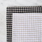 Pair of Gingham Linen Kitchen Towels - elsie green - textiles