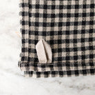 Pair of Gingham Linen Kitchen Towels - elsie green - textiles