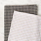 Pair of Gingham Linen Kitchen Towels - elsie green - textiles