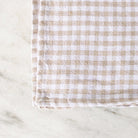 Pair of Gingham Linen Kitchen Towels - elsie green - textiles