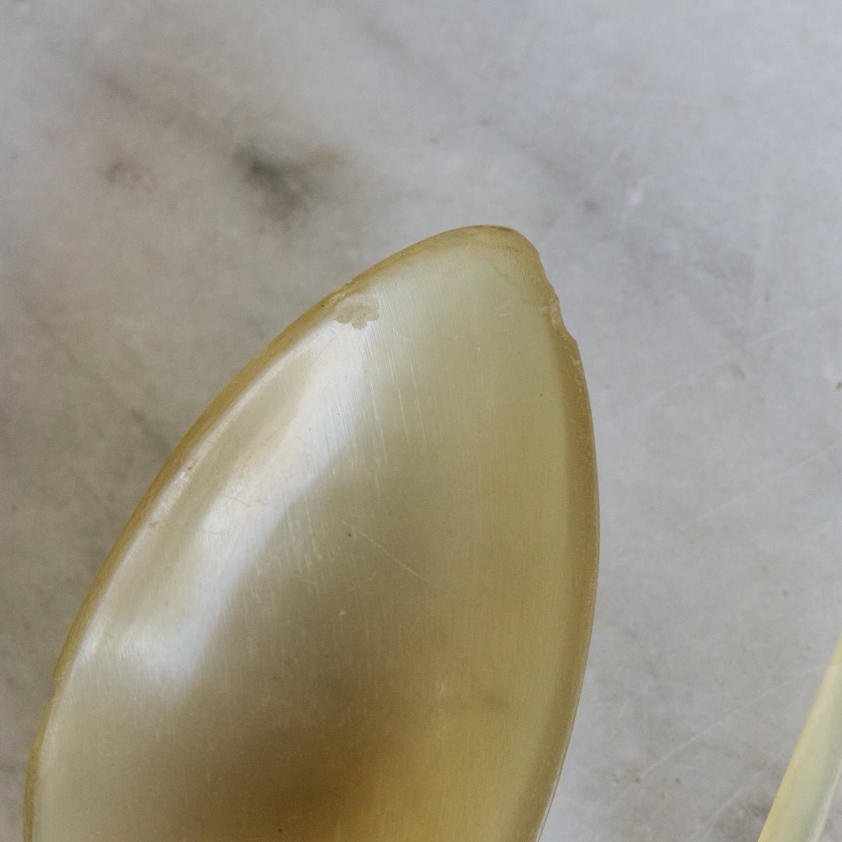 Pair of Horn and Silver Servers - elsie green - the french kitchen