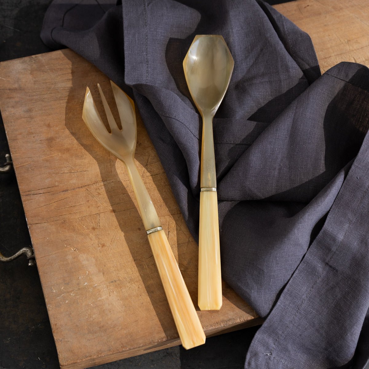 Pair of Horn Servers - elsie green - the french kitchen