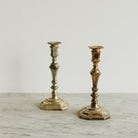 Pair of Hotel Silver Candlesticks - elsie green - decor