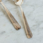 Pair Of Imprinted Yogurt Pots With Spoons - elsie green - The French Kitchen