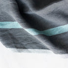 Pair of Laundered Linen Kitchen Towels - elsie green - textiles