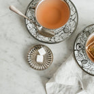 Pair Of Limoges Porcelain Teacups And Saucers - elsie green - The French Kitchen