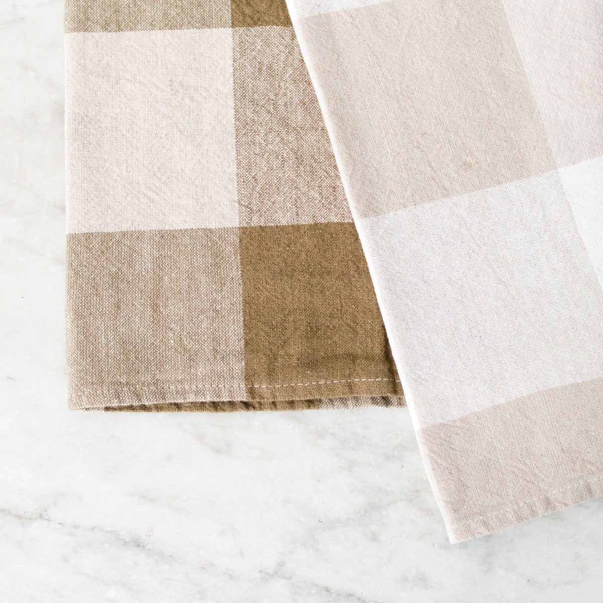Pair of Linen Kitchen Towels | Palma - elsie green - textiles