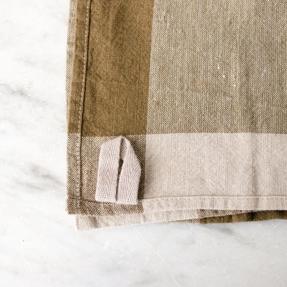 Pair of Linen Kitchen Towels | Palma - elsie green - textiles