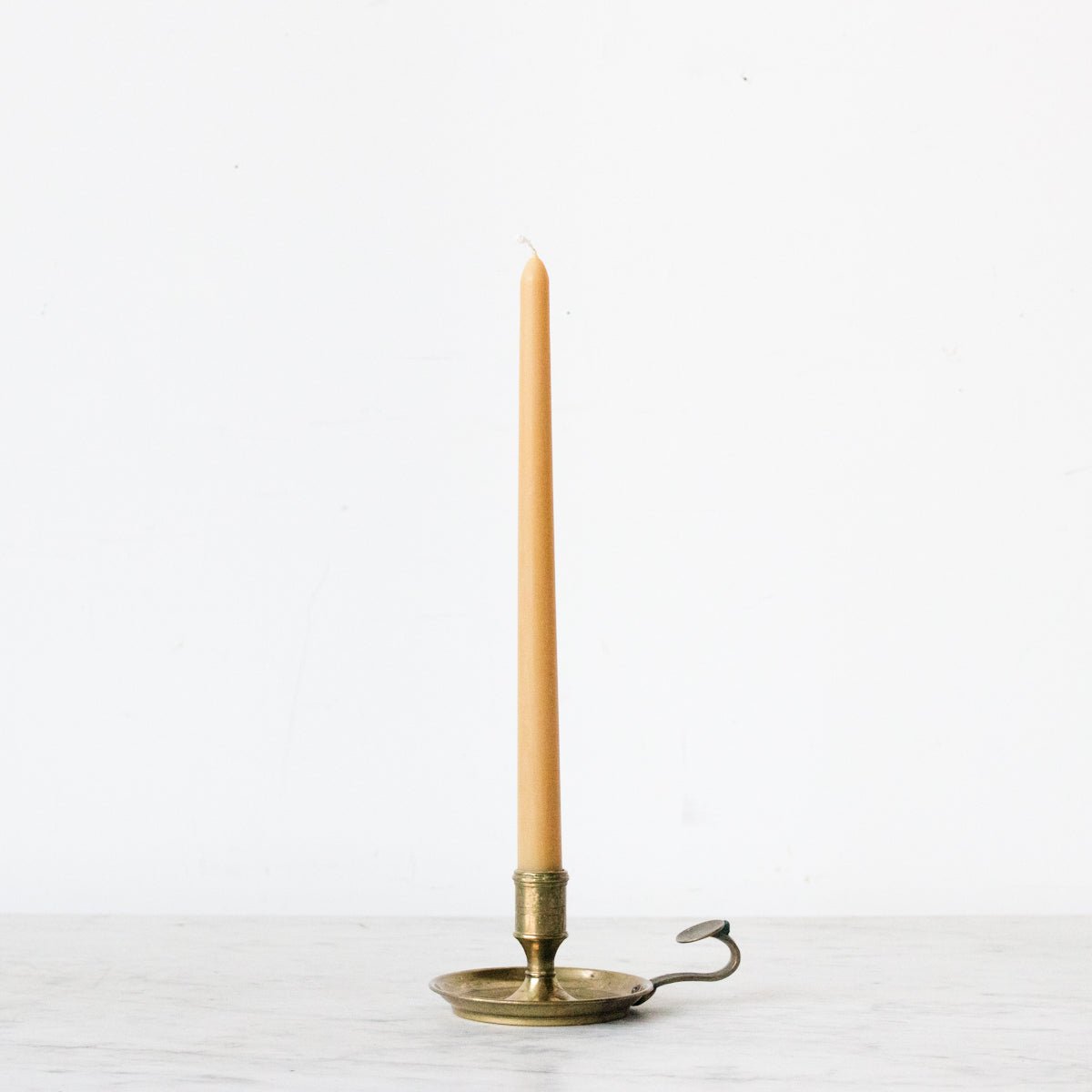 Pair of Long Every Day Beeswax Tapers - elsie green - Decor