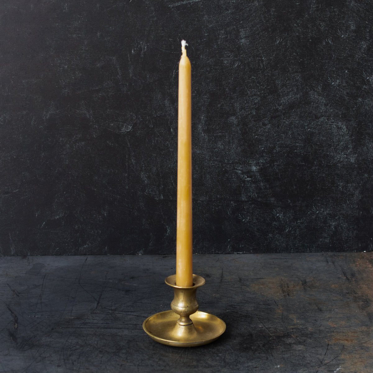Pair of Long Every Day Beeswax Tapers - elsie green - Decor
