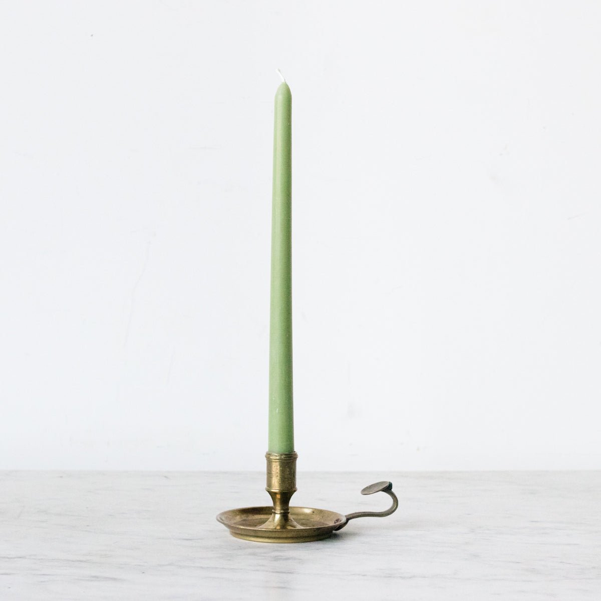 Pair of Long Every Day Beeswax Tapers - elsie green - Decor