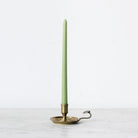 Pair of Long Every Day Beeswax Tapers - elsie green - Decor