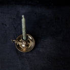 Pair of Long Every Day Beeswax Tapers - elsie green - Decor