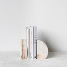 Pair of Marble Bookends - elsie green - decor