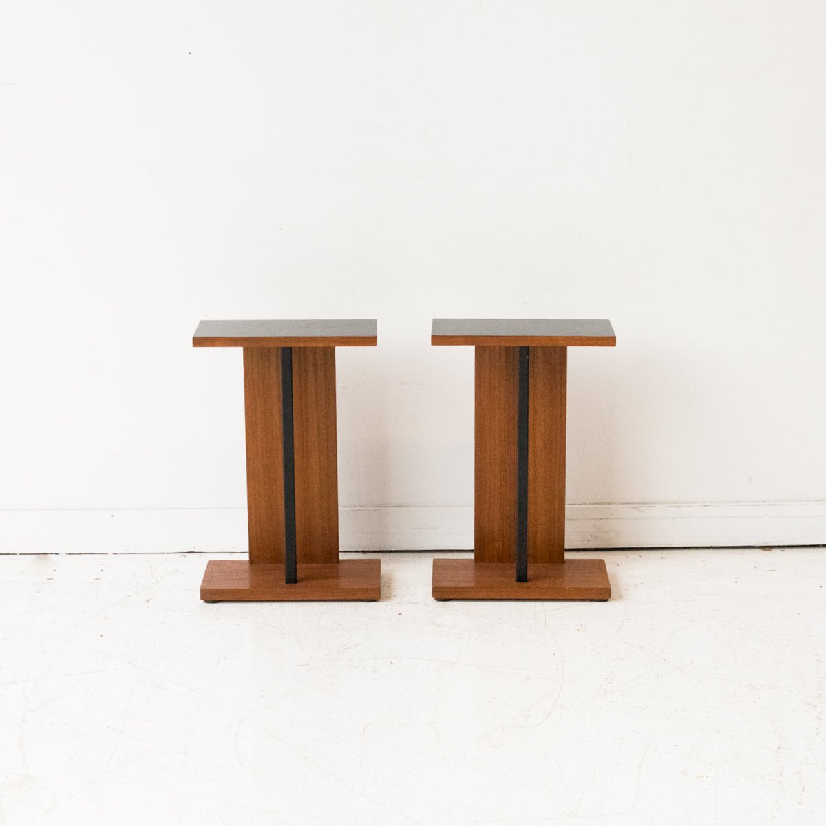 Pair of Mid - century Accent Tables - elsie green - furniture