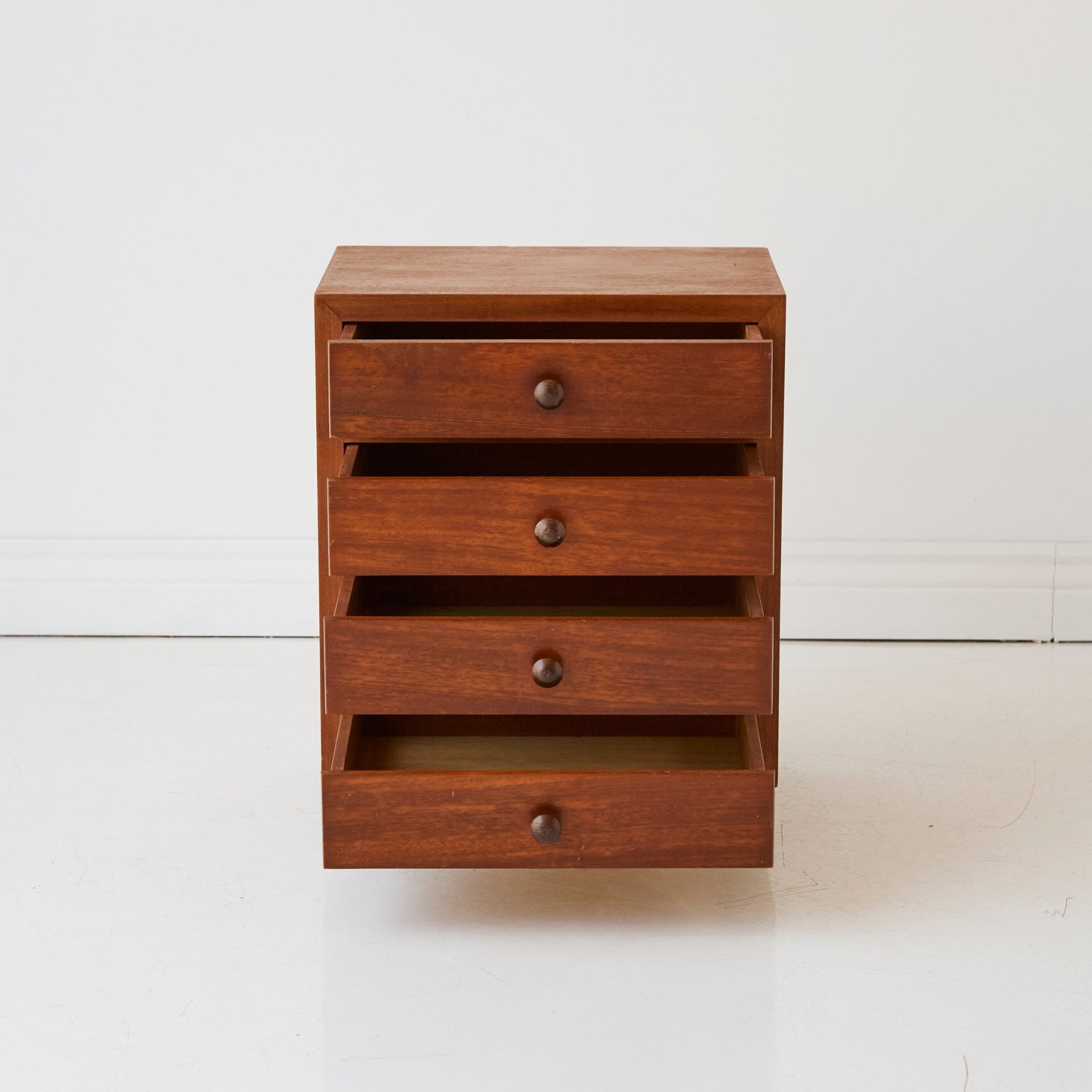 Pair of Mid-century Bedside Tables - elsie green - furniture