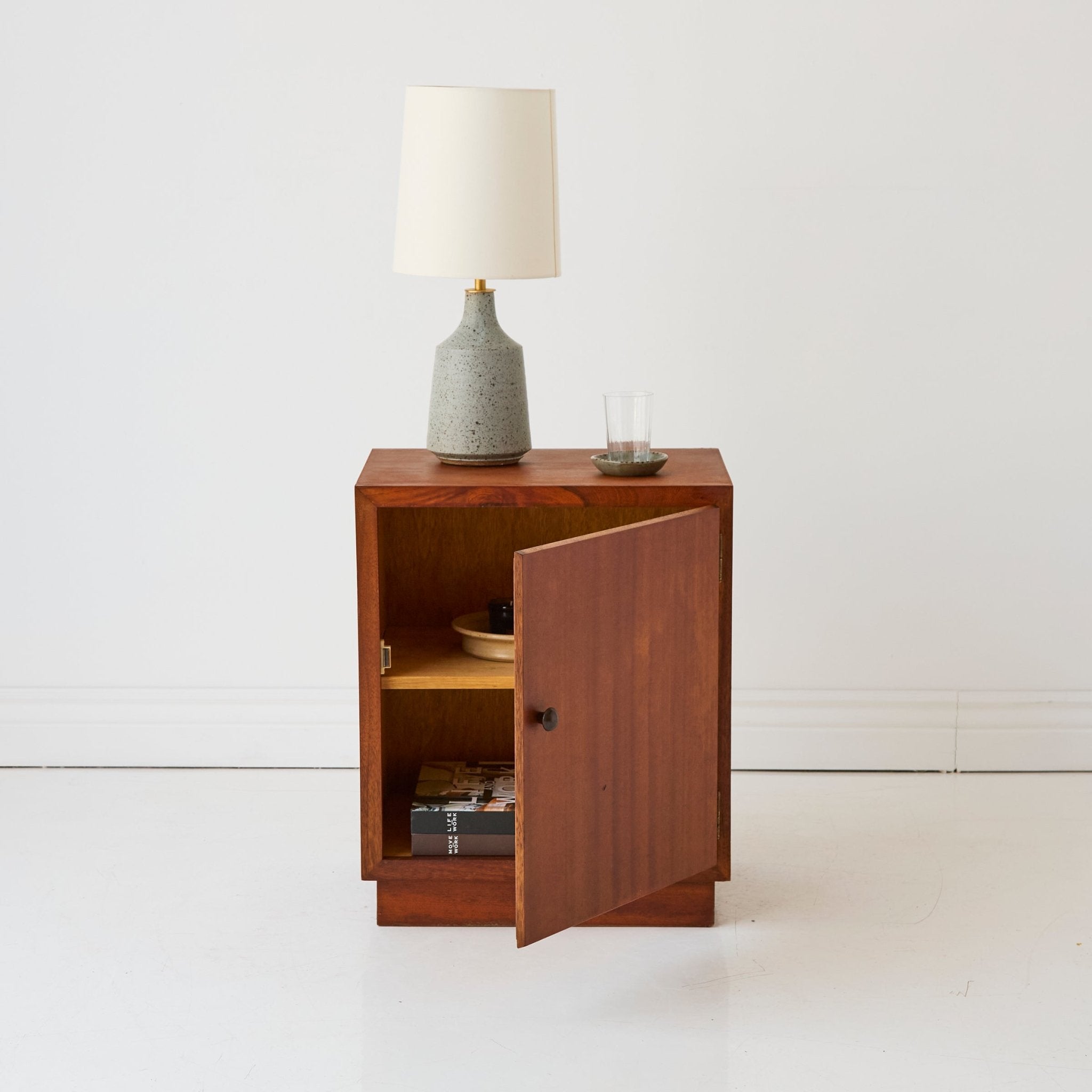 Pair of Mid-century Bedside Tables - elsie green - furniture