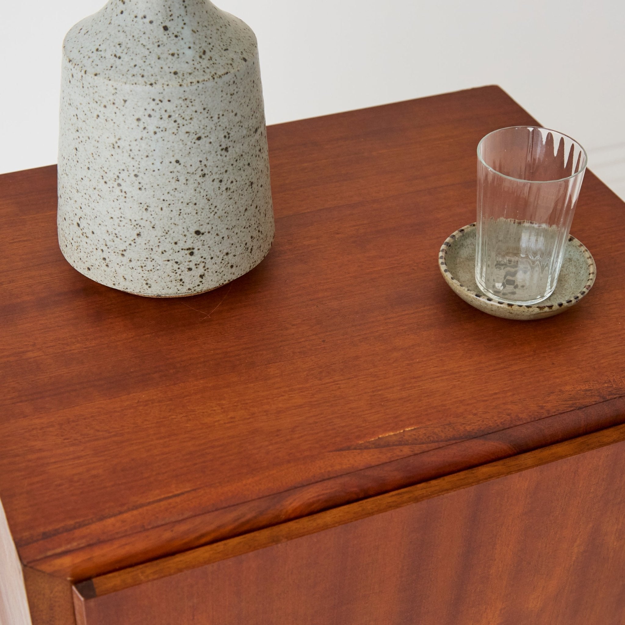 Pair of Mid-century Bedside Tables - elsie green - furniture