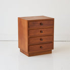 Pair of Mid-century Bedside Tables - elsie green - furniture