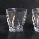 Pair Of Mid - Century Crystal Bar Glasses - elsie green - The French Kitchen