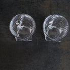 Pair Of Mid - Century Crystal Bar Glasses - elsie green - The French Kitchen