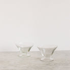 Pair of Mid - century Dessert Coupes - elsie green - The French Kitchen