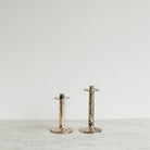 Pair Of Mid - Century Silver Candlesticks - elsie green - Decor