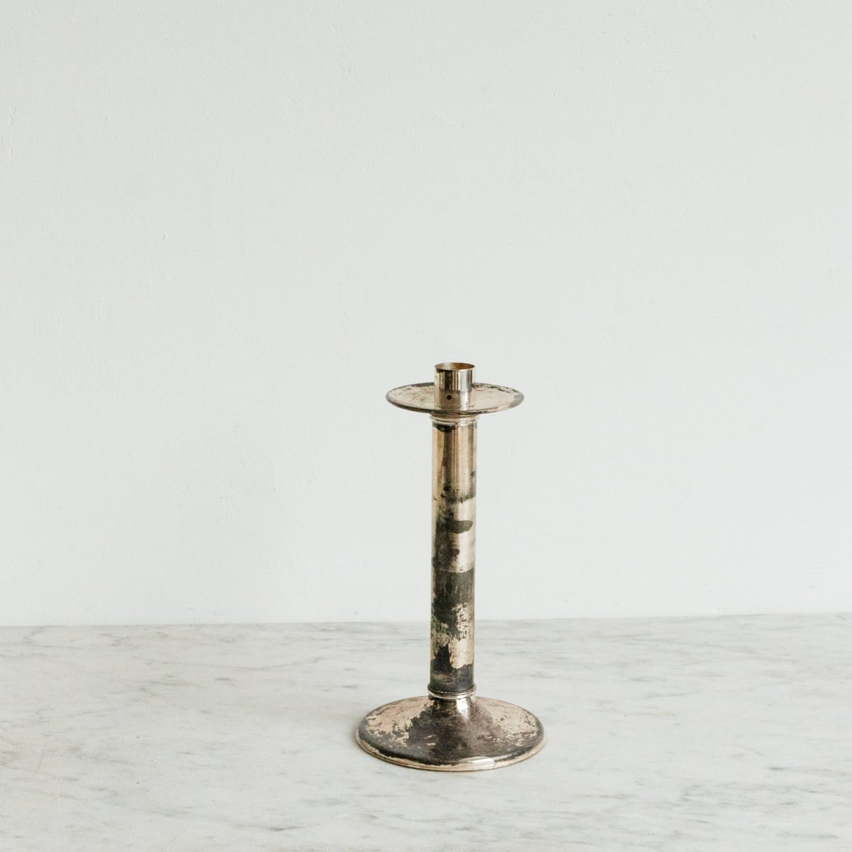 Pair Of Mid - Century Silver Candlesticks - elsie green - Decor