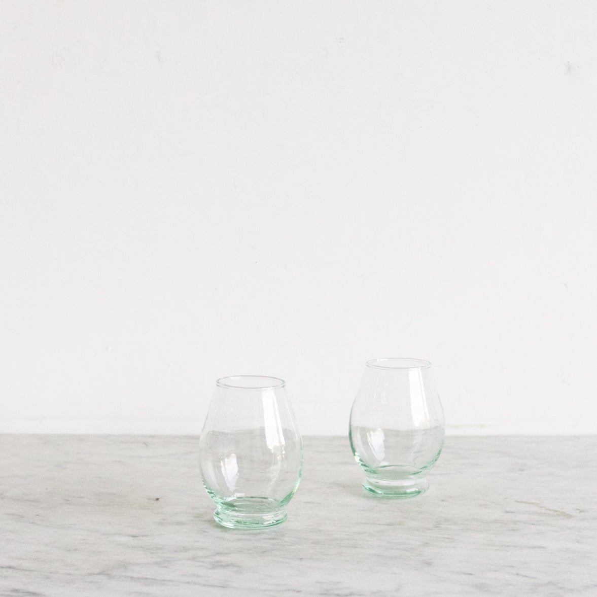 Pair of Moroccan Mango Glasses with Walnut Spoons - elsie green - the french kitchen