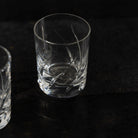 Pair of Petite Crystal Bar Glasses - elsie green - the french kitchen