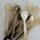 Pair of Petite Horn Utensils - elsie green - the french kitchen