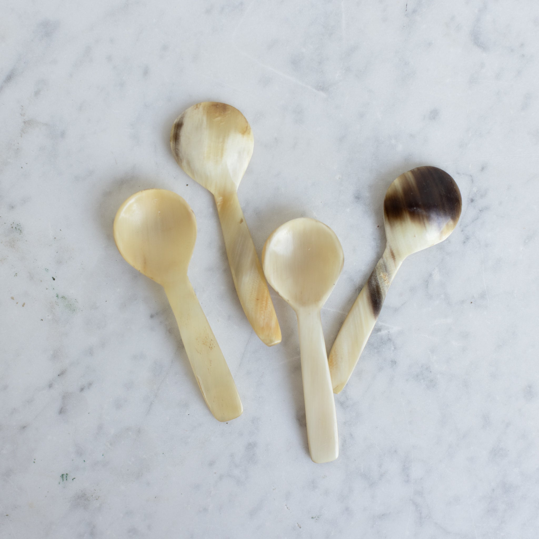 Pair of Petite Horn Utensils - elsie green - the french kitchen