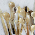 Pair of Petite Horn Utensils - elsie green - the french kitchen