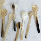 Pair of Petite Horn Utensils - elsie green - the french kitchen