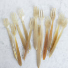 Pair of Petite Horn Utensils - elsie green - the french kitchen