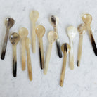 Pair of Petite Horn Utensils - elsie green - the french kitchen