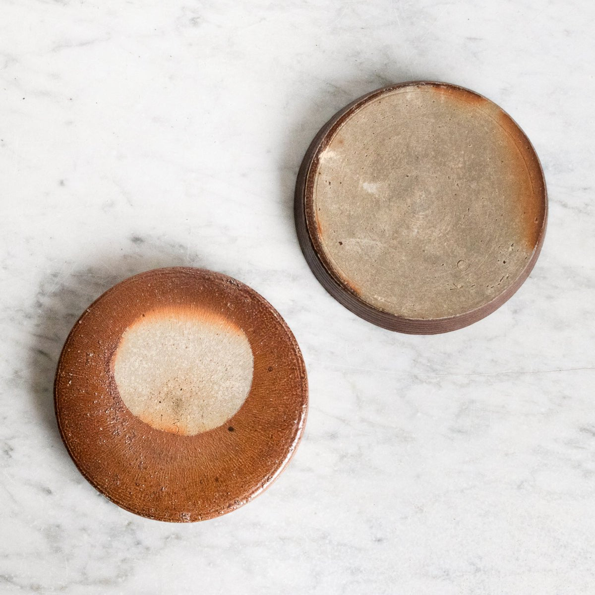 Pair Of Petite Stoneware Crocks | Brown - elsie green - The French Kitchen