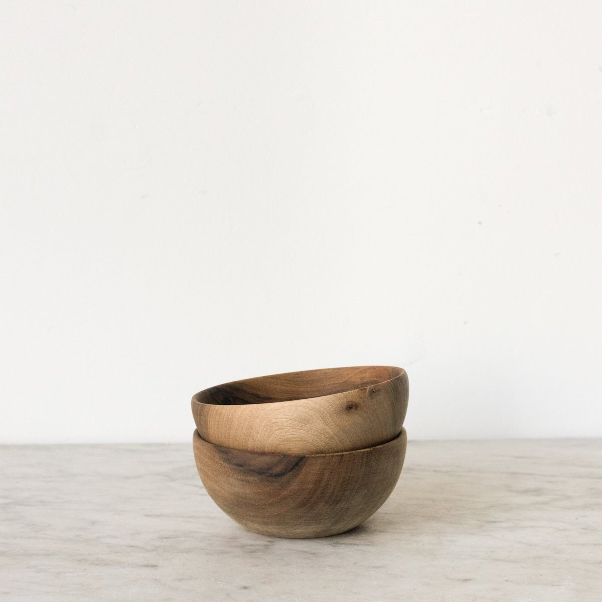 Pair Of Petite Wood Bowls - elsie green - The French Kitchen