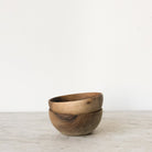 Pair Of Petite Wood Bowls - elsie green - The French Kitchen