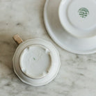 Pair Of Pillivuyt Tea Cups And Saucers - elsie green - The French Kitchen