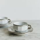 Pair Of Pillivuyt Tea Cups And Saucers - elsie green - The French Kitchen