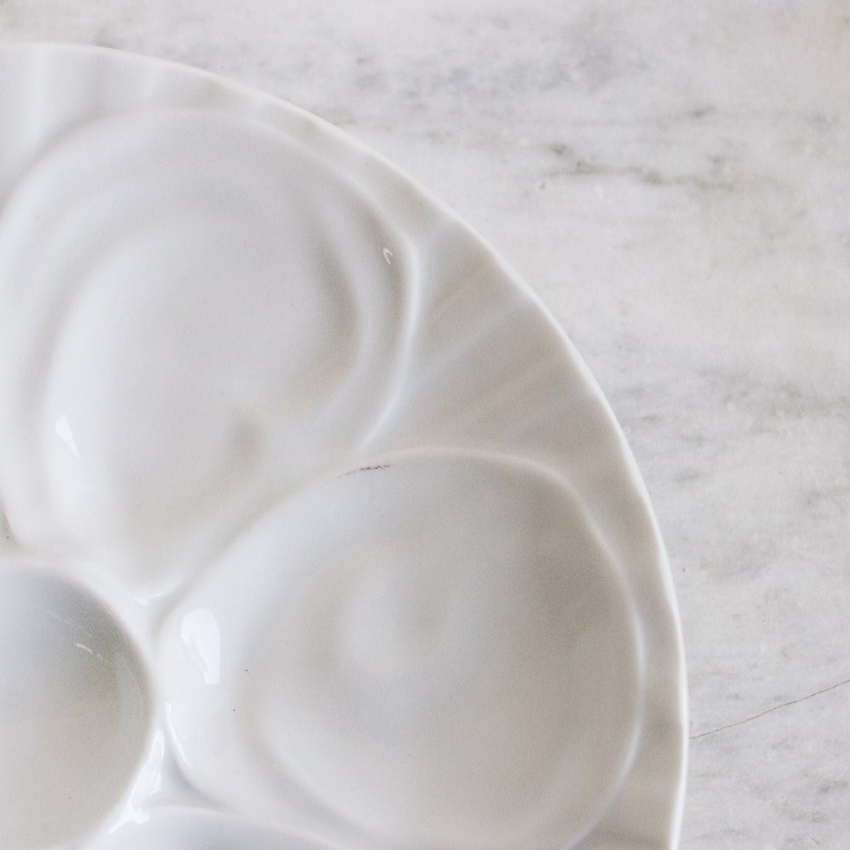 Pair of Pillyvuyt Oyster Plates - elsie green - The French Kitchen