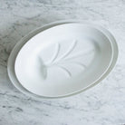 Pair Of Porcelain Meat Platters - elsie green - The French Kitchen