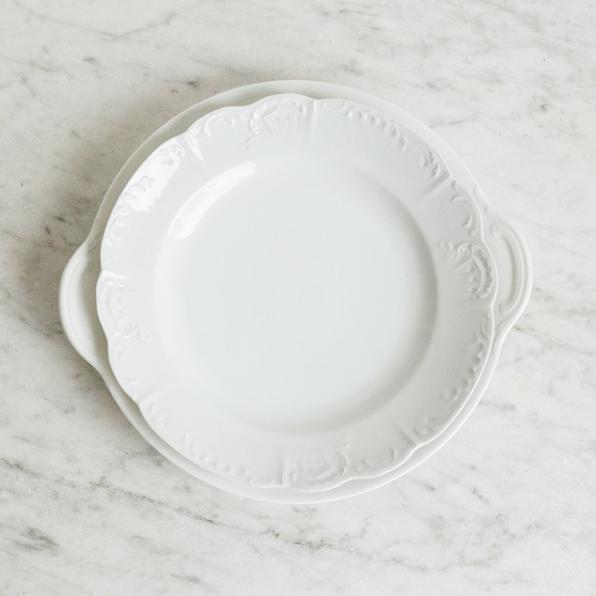 Pair Of Porcelain Platters - elsie green - The French Kitchen