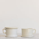 Pair of Porcelain Shaving Mugs - elsie green - the french kitchen