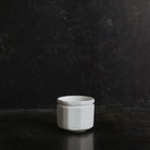 Pair of Porcelain Yogurt Pots with Demitasse Spoons - elsie green - the french kitchen