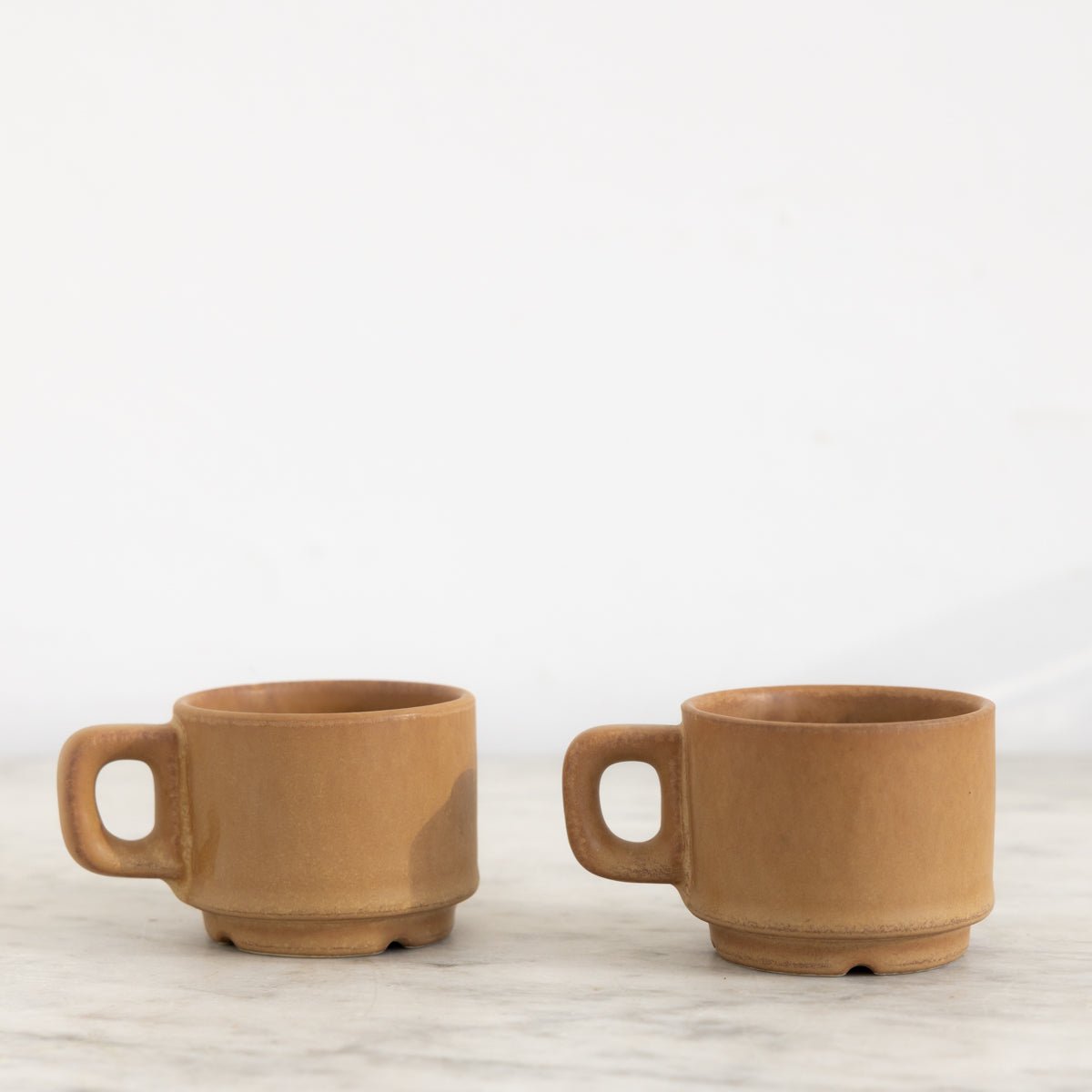 Pair of Rhoda Ceram Sandstone Mugs - elsie green - the french kitchen